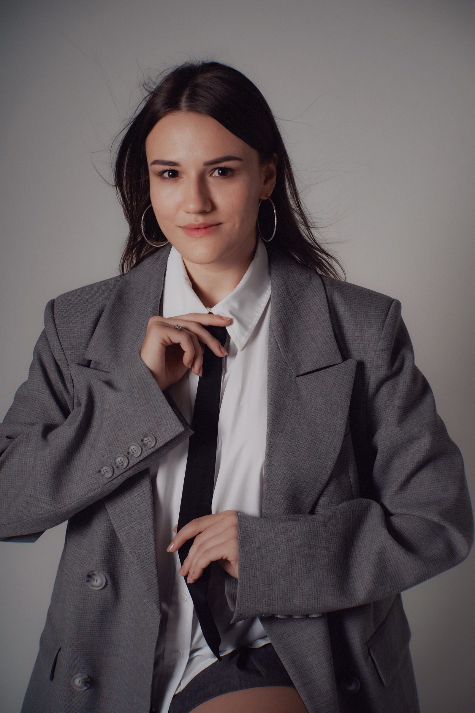 Анастасия Ермилова на встрече с командой